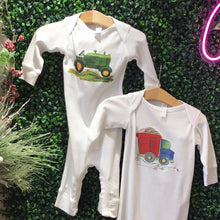 Cotton Truck/Tractor Romper