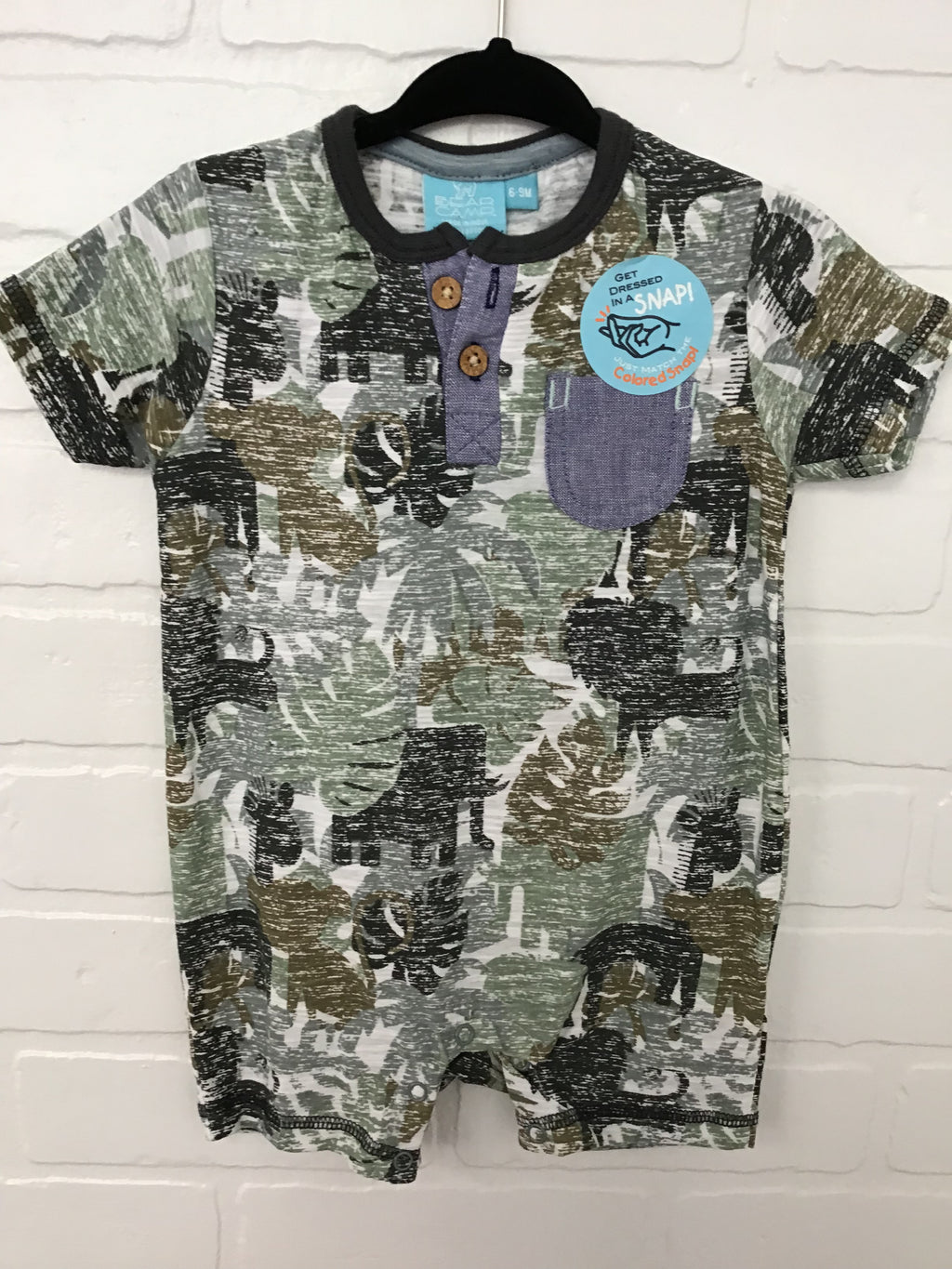 Printed Romper