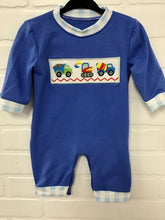Boys smocked romper