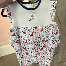 Crab/anchor romper