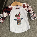 Cow Easter Raglan