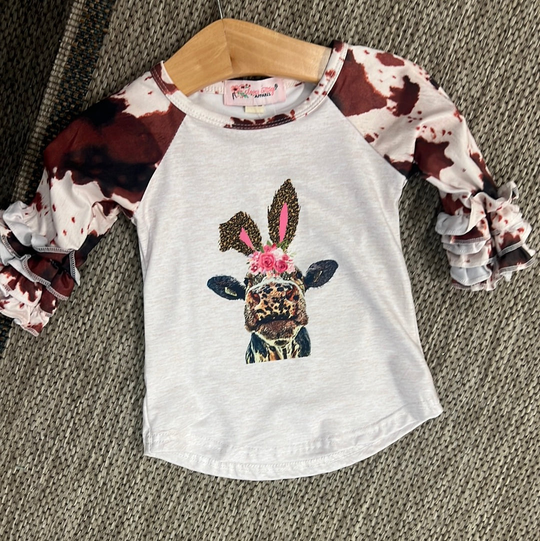 Cow Easter Raglan