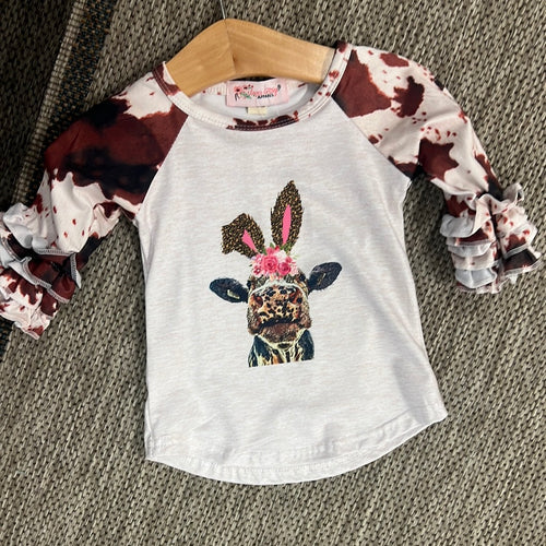 Cow Easter Raglan