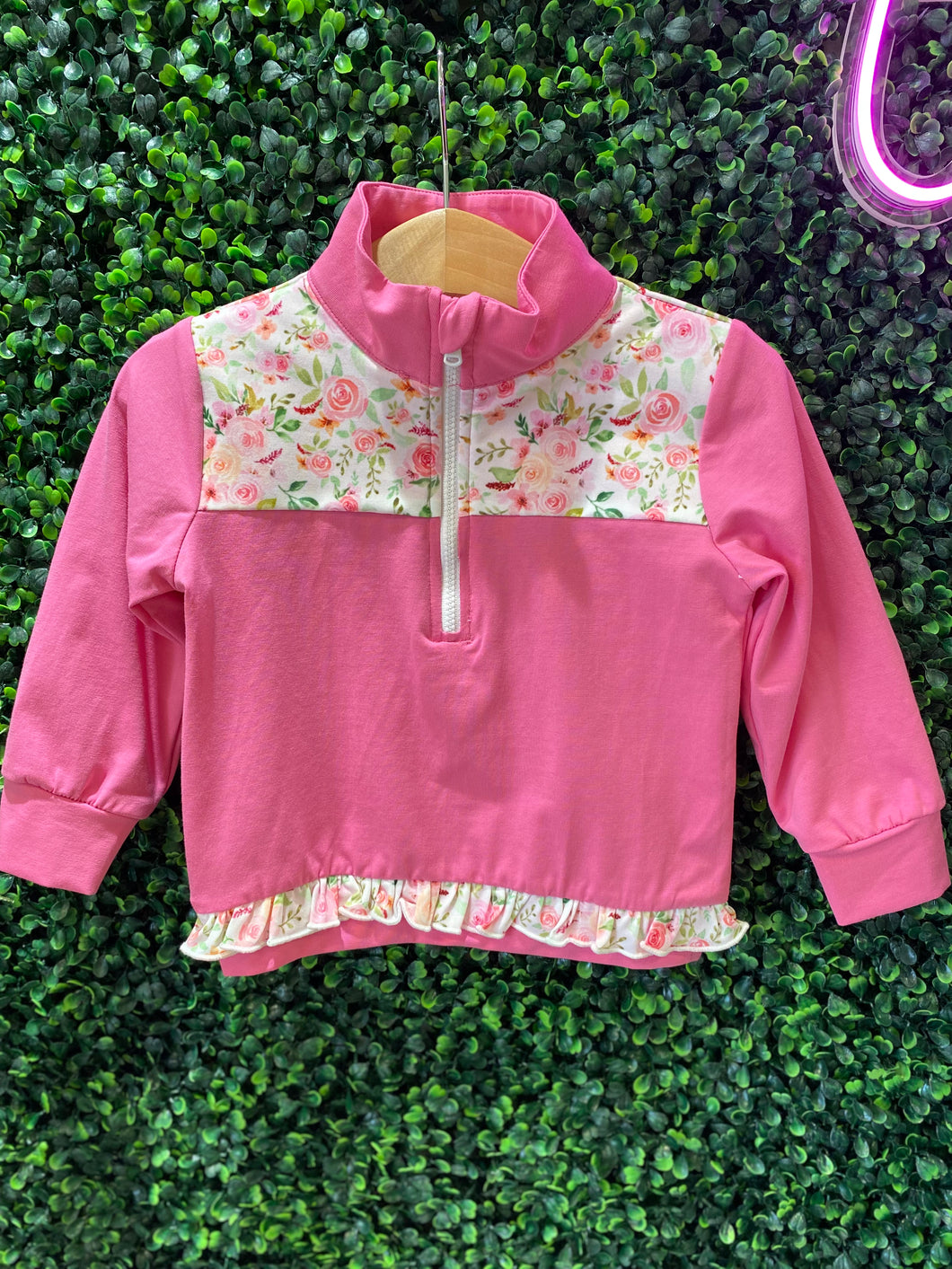 Floral Pullover